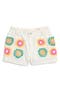 Kids' Granny Square Crochet Trim Shorts