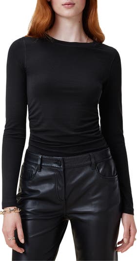 オールセインツ AllSaints Bec Long Sleeve Tee レディース シャツ トップス Black AllSaints Bec Long Sleeve T-Shirt | Nordstrom