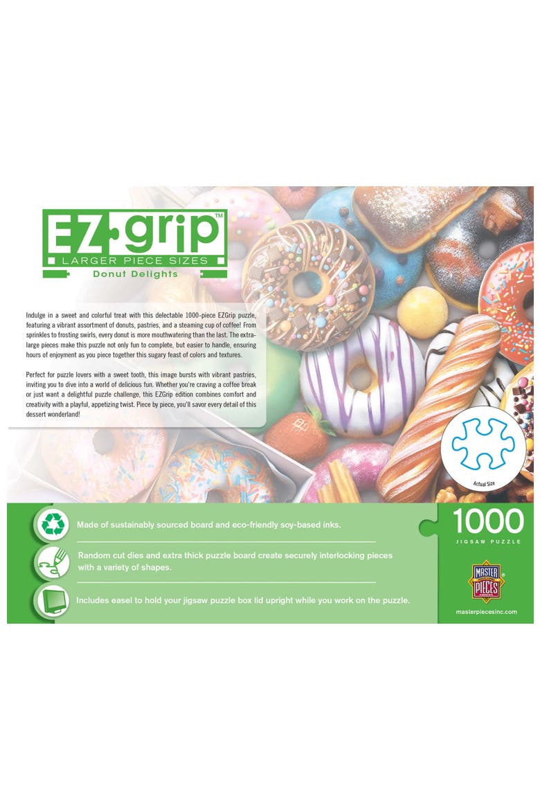 Donut Delights 1000 Piece Jigsaw Puzzle, Alternate, color, Multicolor