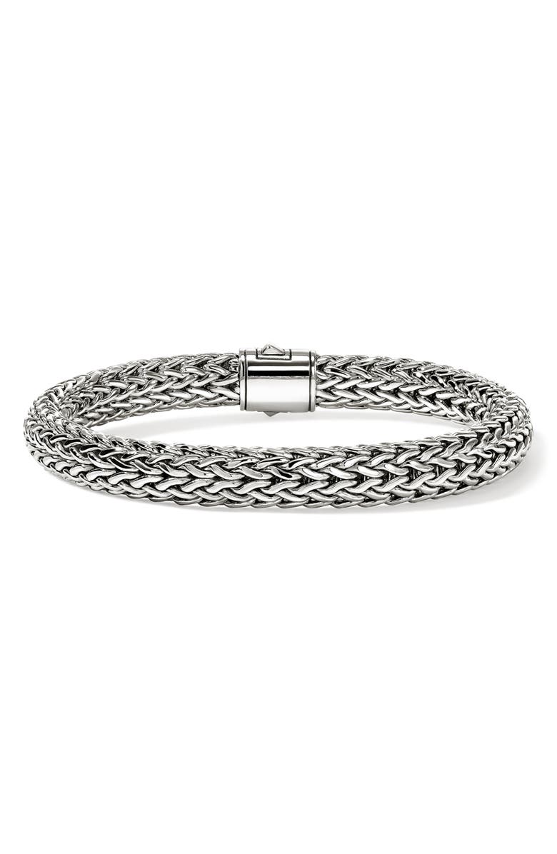 John Hardy Icon Bracelet, 7.5mm, Alternate, color, Silver