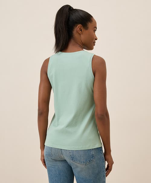 Pact Organic Cotton Softspun High Neck Tank