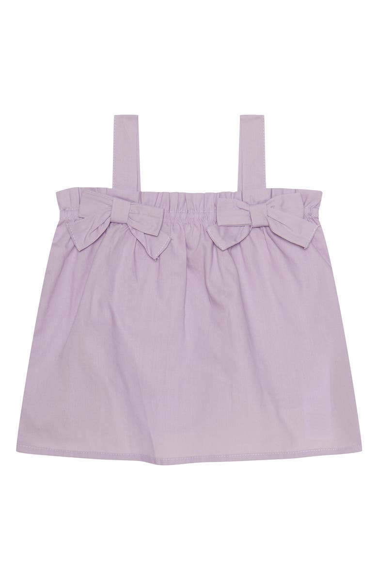 PL Baby by Petit Lem Cotton Poplin Top, Shorts & Hat Set, Alternate, color,