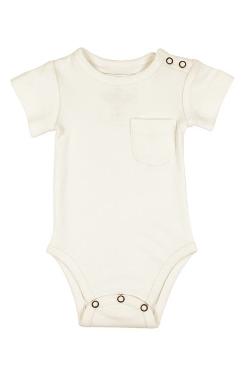 Short Sleeve Organic Cotton Bodysuit (Baby)