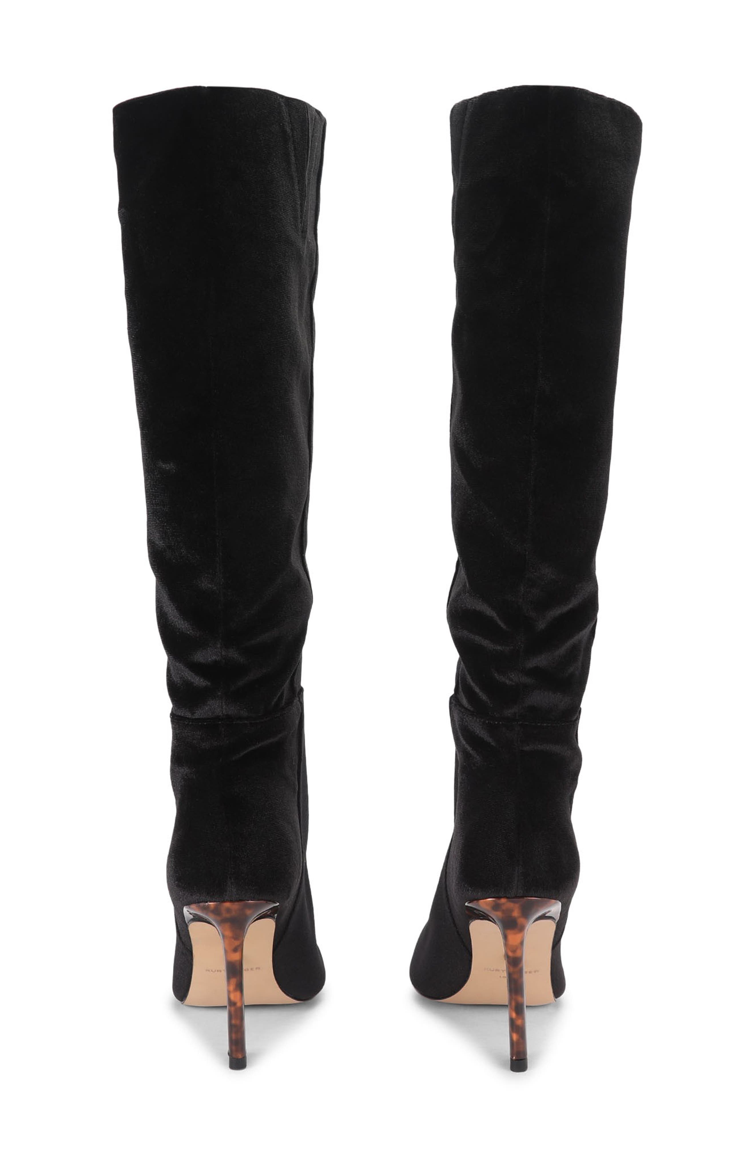 Annabel Knee High Boot, Alternate, color, BLACK