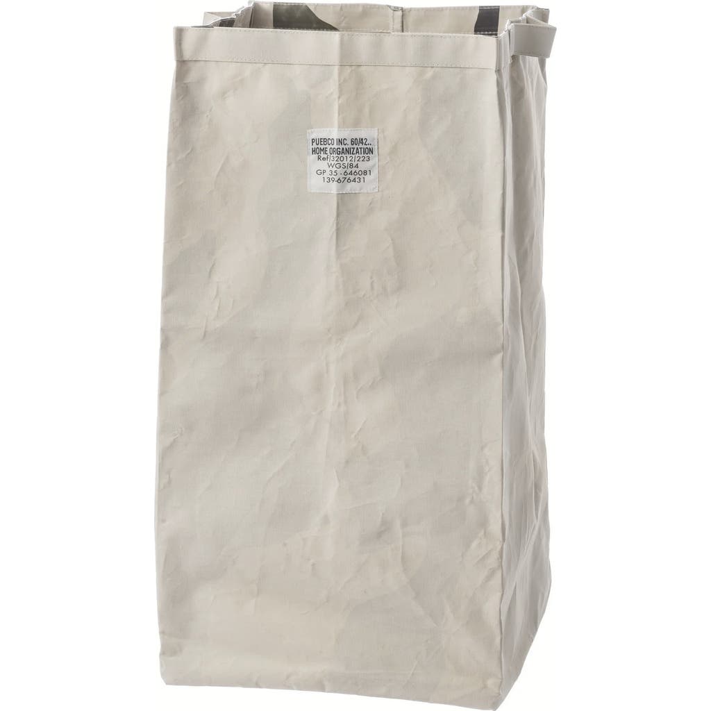 Puebco Laminated Fabric Organizer Rectangle In Sand