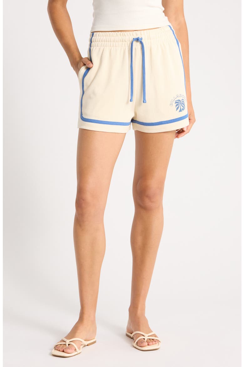 Back To It Fleece Shorts, Main, color, WHITE CAP