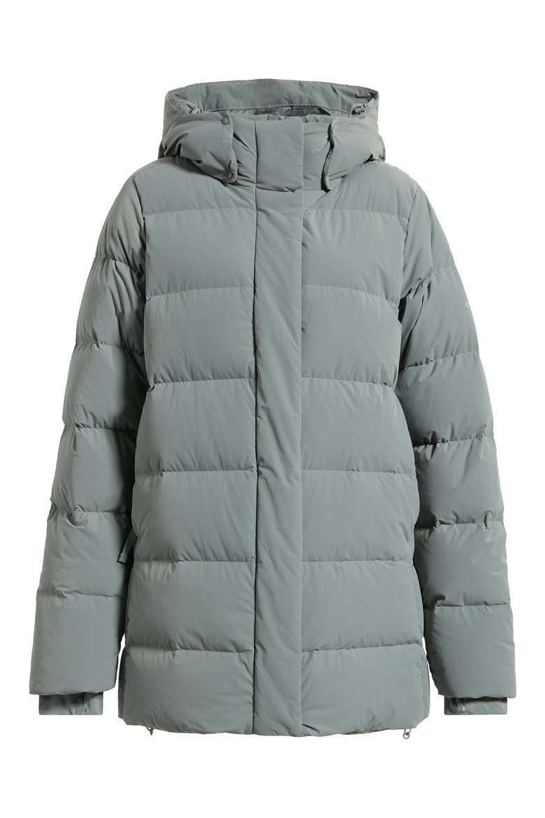 Amaze Puff 650 Fill Power Down Hooded Jacket, Alternate, color, SEDONA SAGE