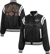 WEAR by Erin Andrews Women's WEAR by Erin Andrews  Black New York Knicks Full-Zip Bomber Jacket