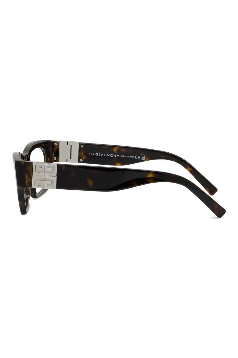 4G 52mm Square Optical Glasses, Alternate, color, BLONDE HAVANA