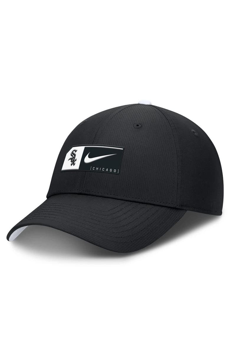 Nike Men's Nike Black Chicago White Sox Club Primetime Adjustable Hat, Main, color, 