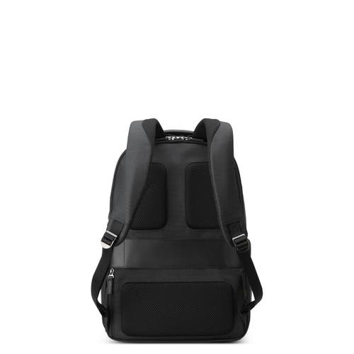 Delsey Paris Wagram Laptop Travel Backpack With 15.6" Laptop Sleeve In Black
