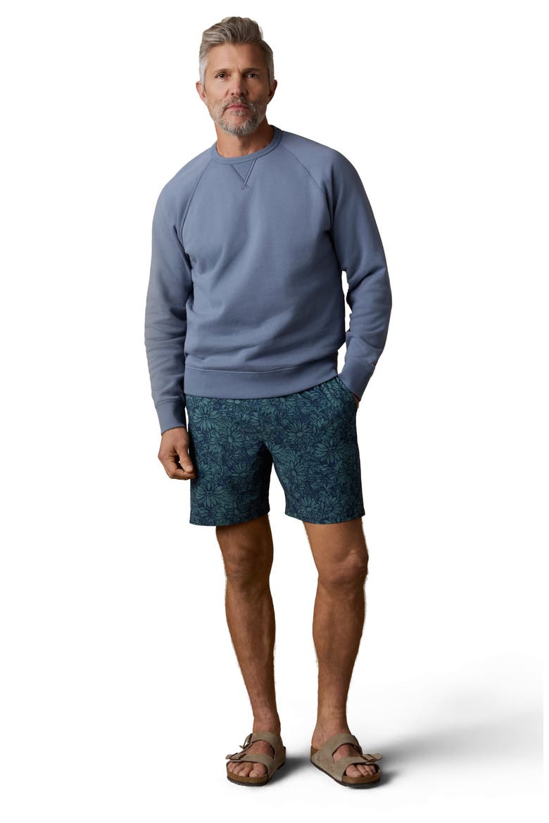 High Standard Organic Pima Cotton Blend Sweatshirt, Alternate, color, FLINT
