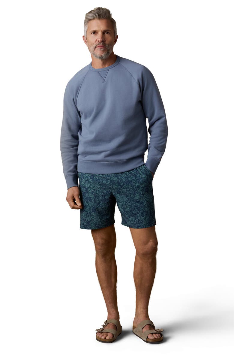 Faherty High Standard Organic Pima Cotton Blend Sweatshirt, Alternate, color, Flint