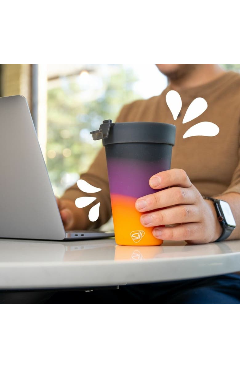 Silipint Silicone 16oz Coffee Tumblers, 2 Pack, Alternate, color, 