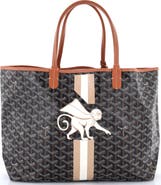 Pre-Owned Goyard Saint Louis Tote Printed Coated Canvas PM