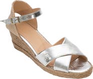 Forever & Always Shoes Miria Leather Platform Espadrille