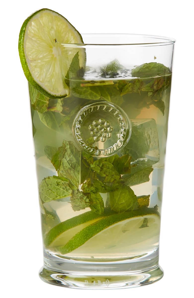 Juliska 'Berry and Thread' Highball Glass, Alternate, color, Clear