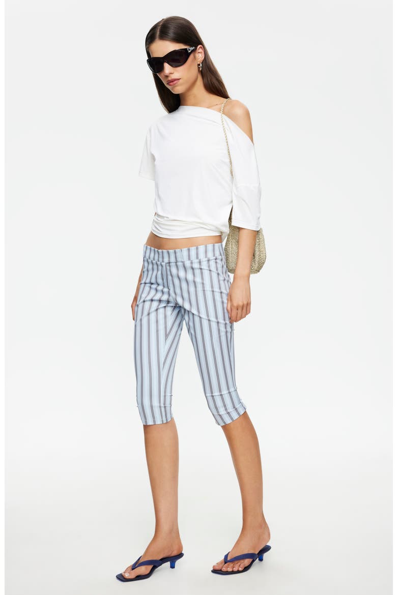 Wildlands One Shoulder Top, Alternate, color, MOONLIGHT