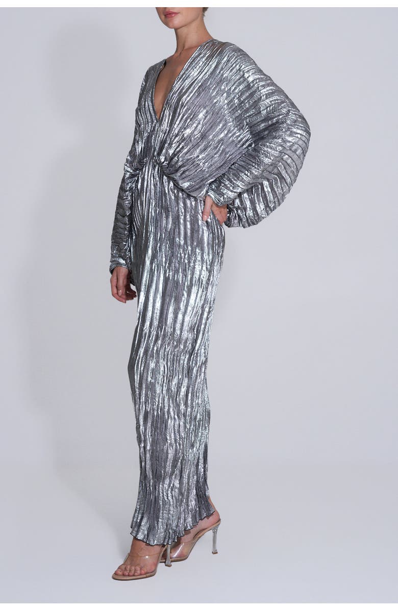 L'IDÉE WOMAN De Luxe Gown, Alternate, color, Gunmetal Shimmer