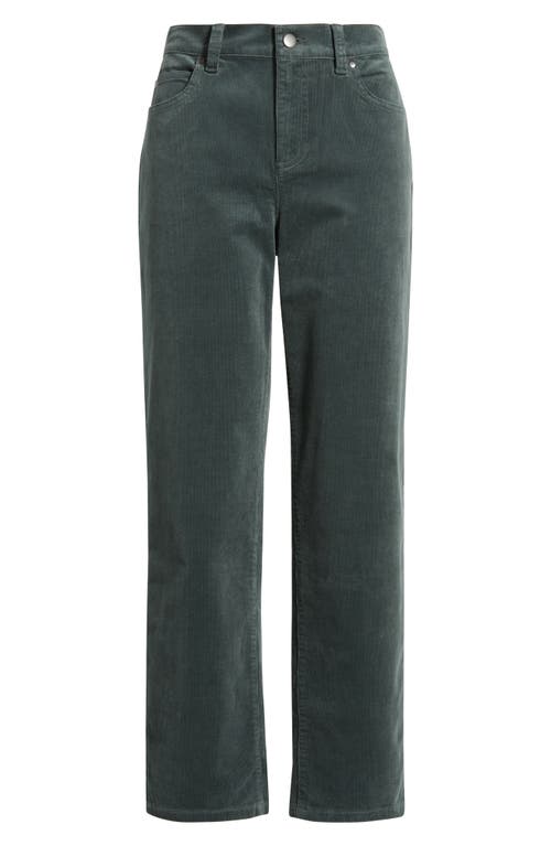 Eileen Fisher High Waist Ankle Straight Leg Jeans In Blue
