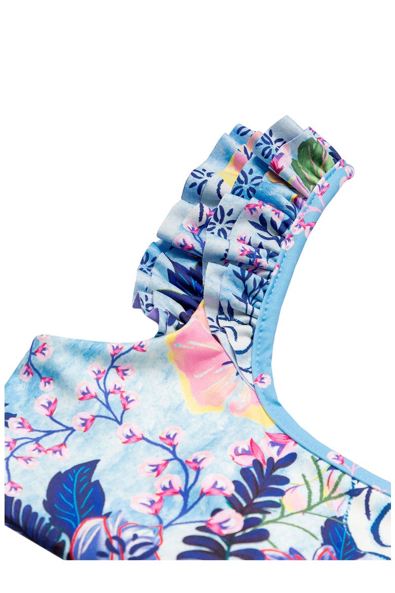 Kids' Vessel Paris Two-Piece Swimsuit, Alternate, color, BLUE MULTICOLOR