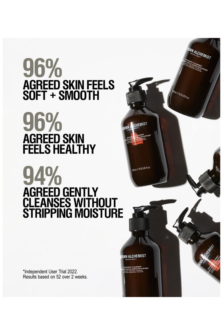 Revive Sulfate-Free Body Cleanser with Cedarwood, Tangering & Geranium, Alternate, color, NO COLOR