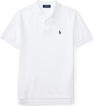 Polo Ralph Lauren Kids' Solid Cotton Piqué Knit Polo