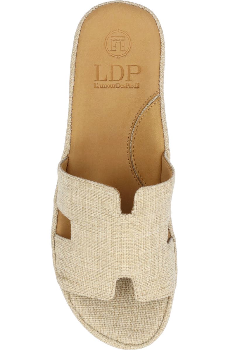 L'Amour des Pieds Catiana Wedge Sandal, Alternate, color, Natural
