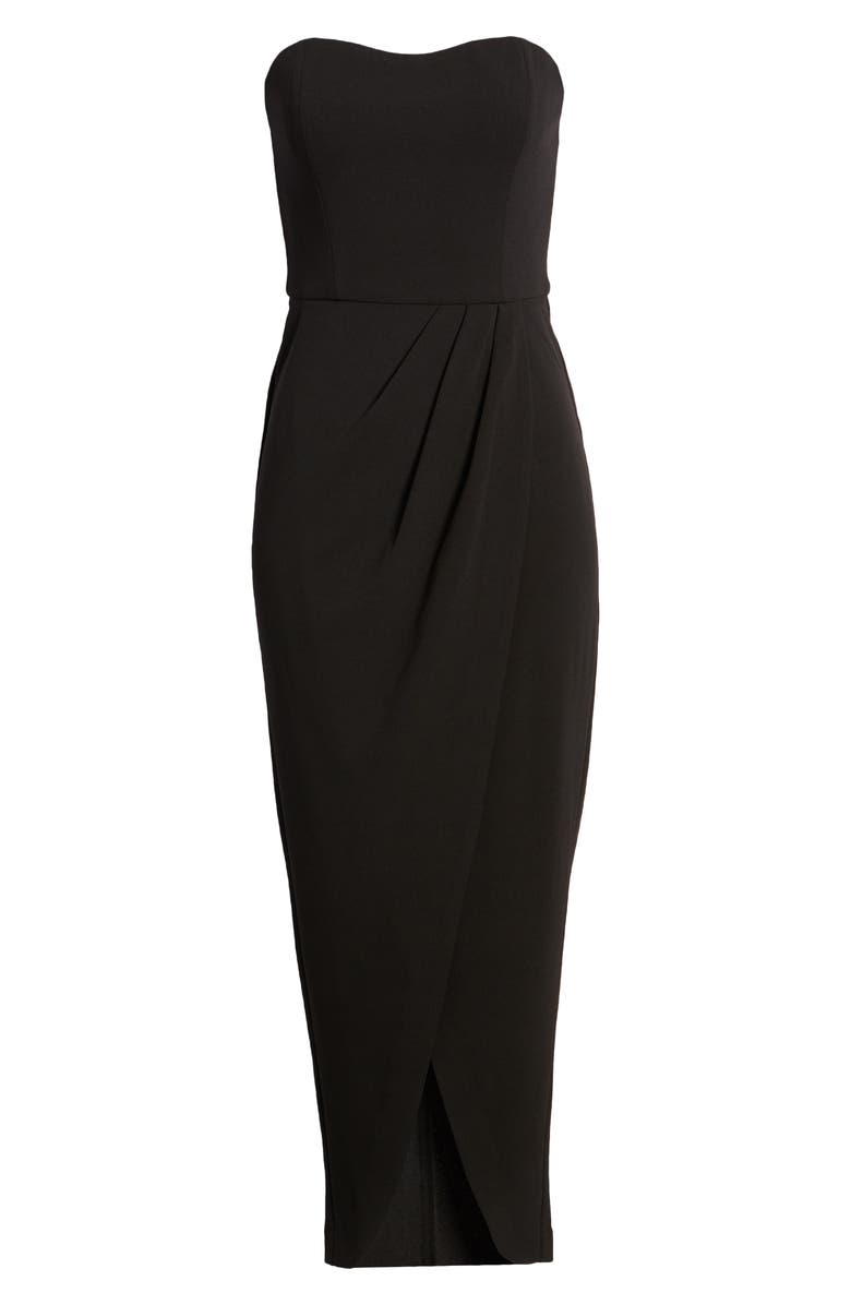 WAYF The Angelique Strapless Tulip Gown, Alternate, color,