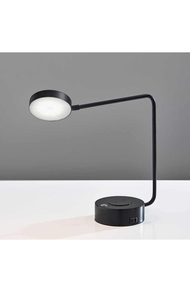 ADESSO LIGHTING Viper Supercharger LED Desk Lamp, Alternate, color, Black