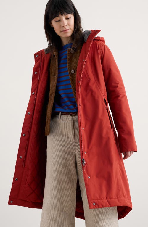 Seasalt Cornwall Janelle Waterproof Coat In Red