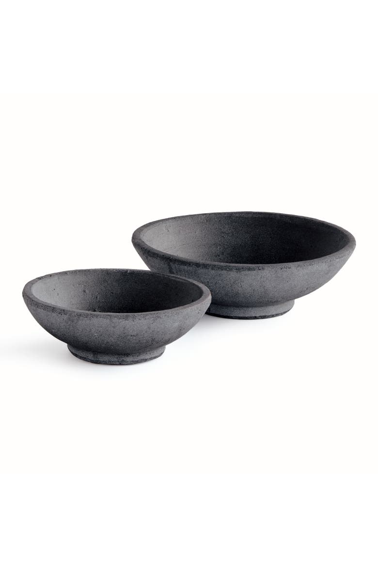 Cedric Decorative Bowls Set of 2, Main, color, Black