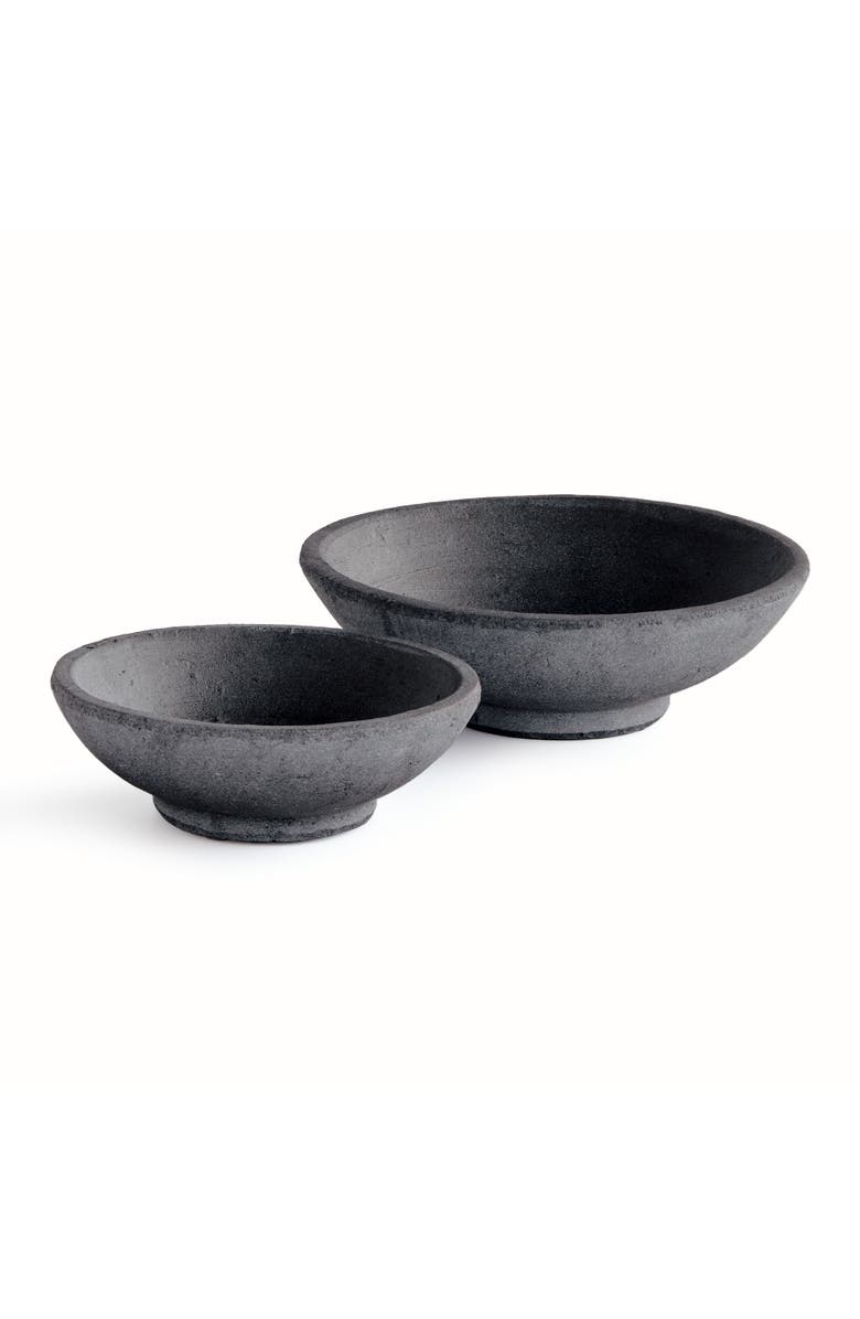 Napa Home & Garden Cedric Decorative Bowls Set of 2, Main, color, Black