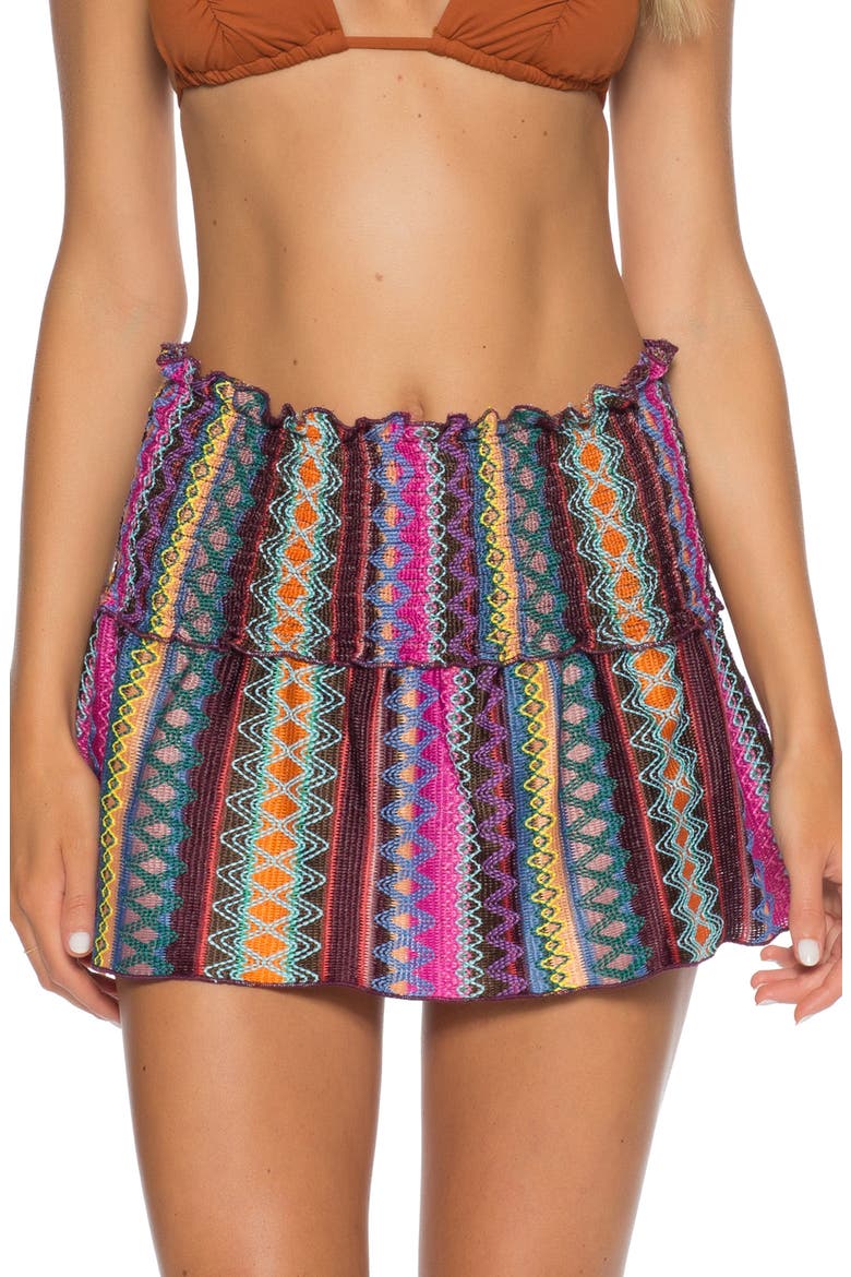 Rio Bueno Cover-Up Skirt, Main, color, MULTI