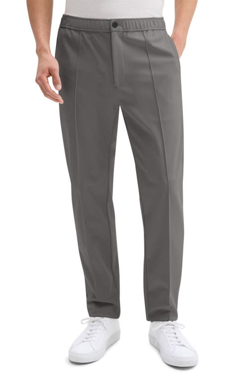 Theory Curtis Draw Pant In Precision Ponte In Gray