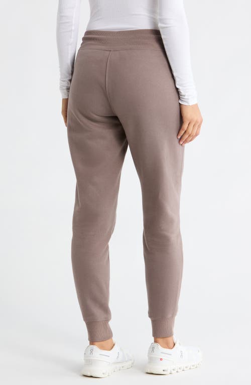 Calvin Klein Performance High Waist Relaxed Sweatpants In Brown