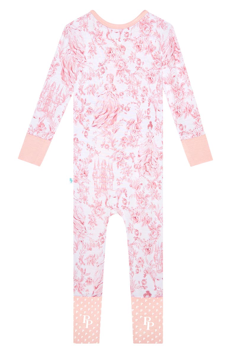 Posh Peanut Fitted Convertible One-Piece Pajamas, Alternate, color, White