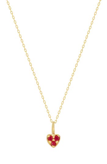 Bony Levy El Mar Ruby Pendant Necklace In 18k Yellow Gold Ruby