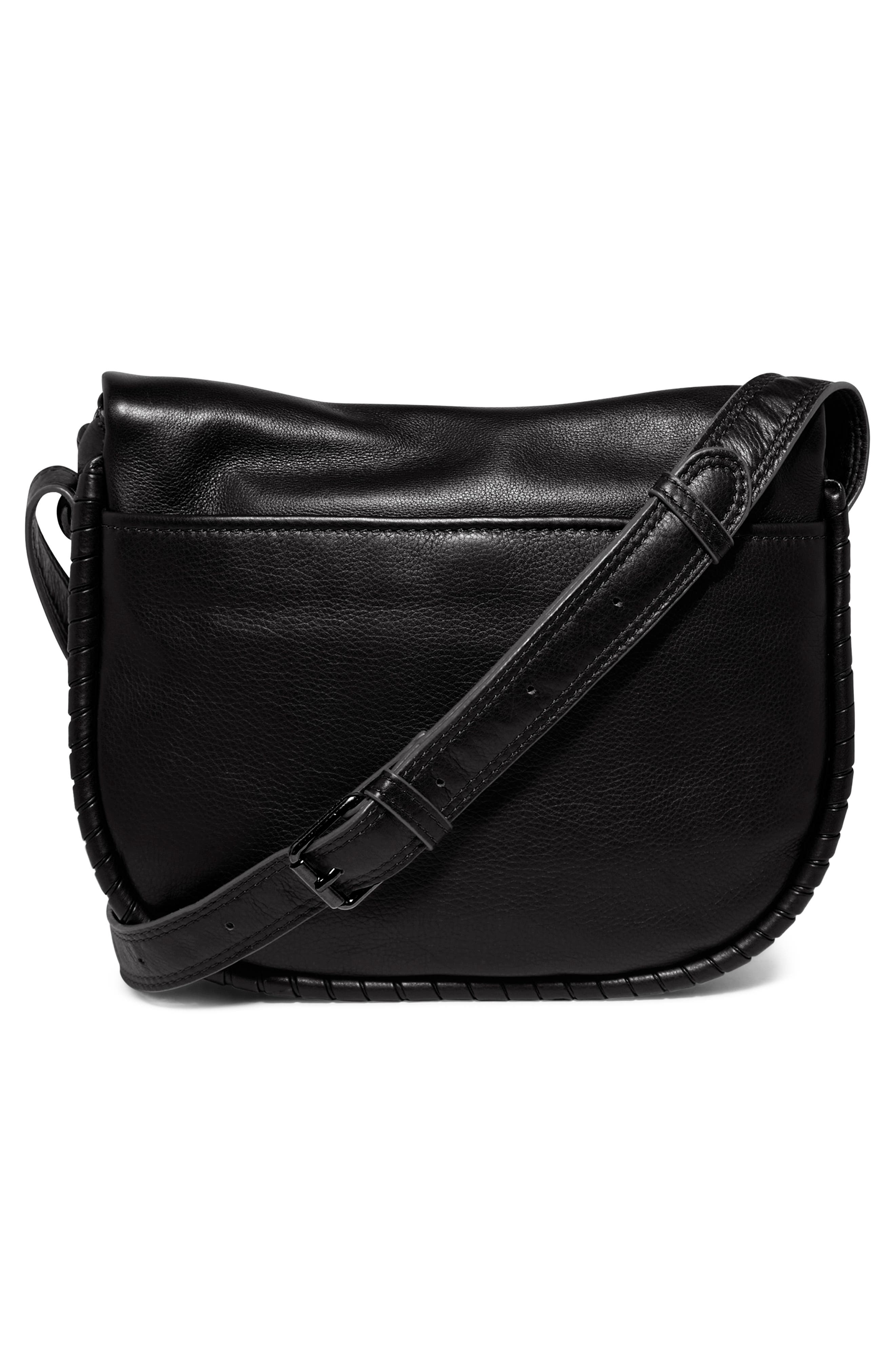 AIMEE The Mercer Leather Messenger Bag, Alternate, color, 