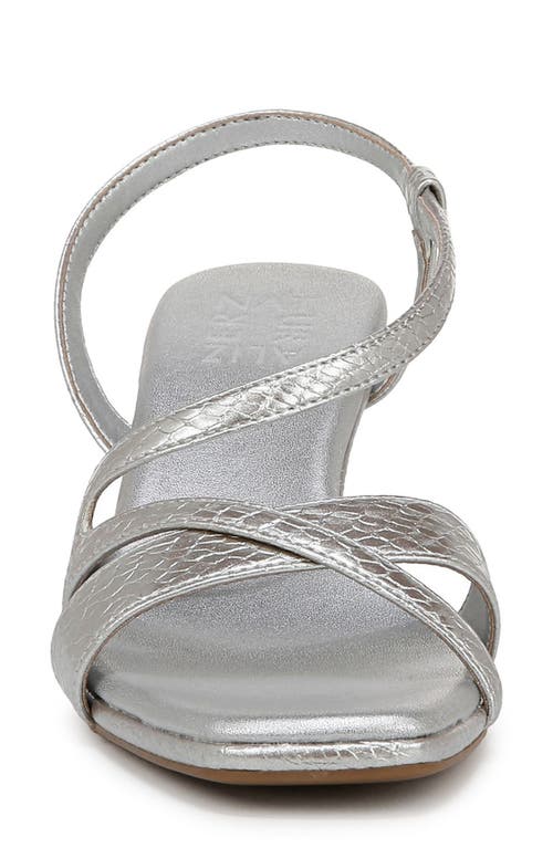 Naturalizer Kieran Sandal In Silver