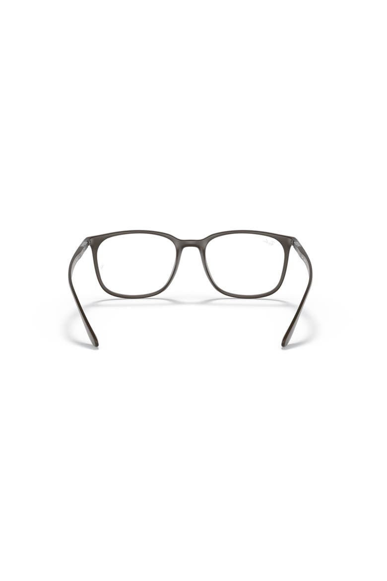 52mm Square optical glasses, Alternate, color, Brown