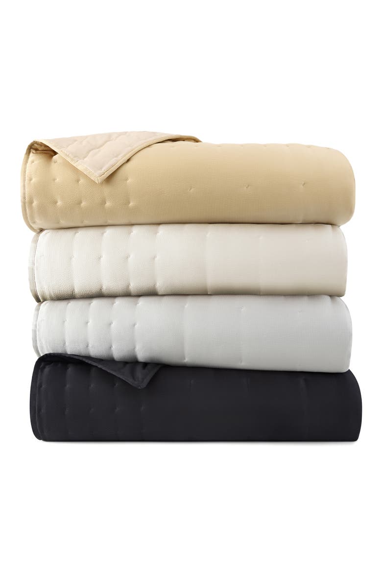 Hammered Silk & Cotton Blend Sham, Alternate, color, IVORY