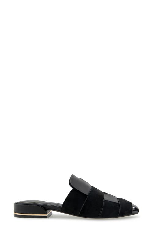 Kenneth Cole Faina Mule In Black Leather
