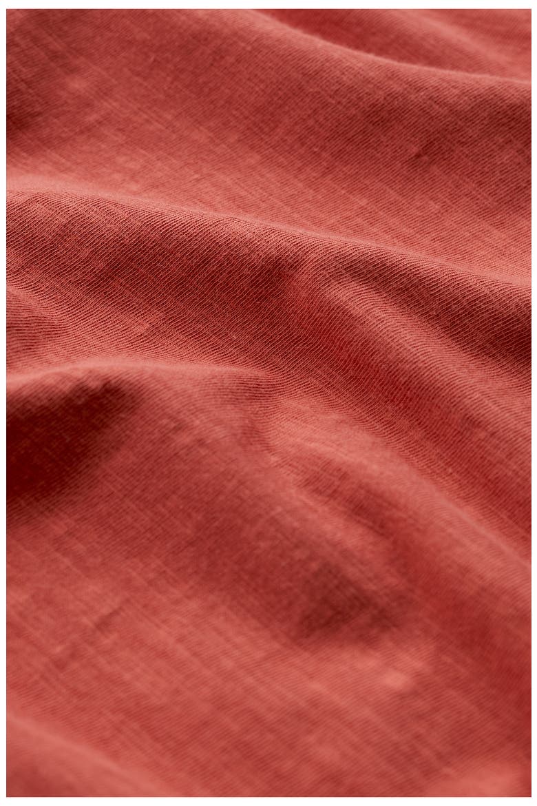 Kellow V-Neck Organic Cotton T-Shirt, Alternate, color, MASALA