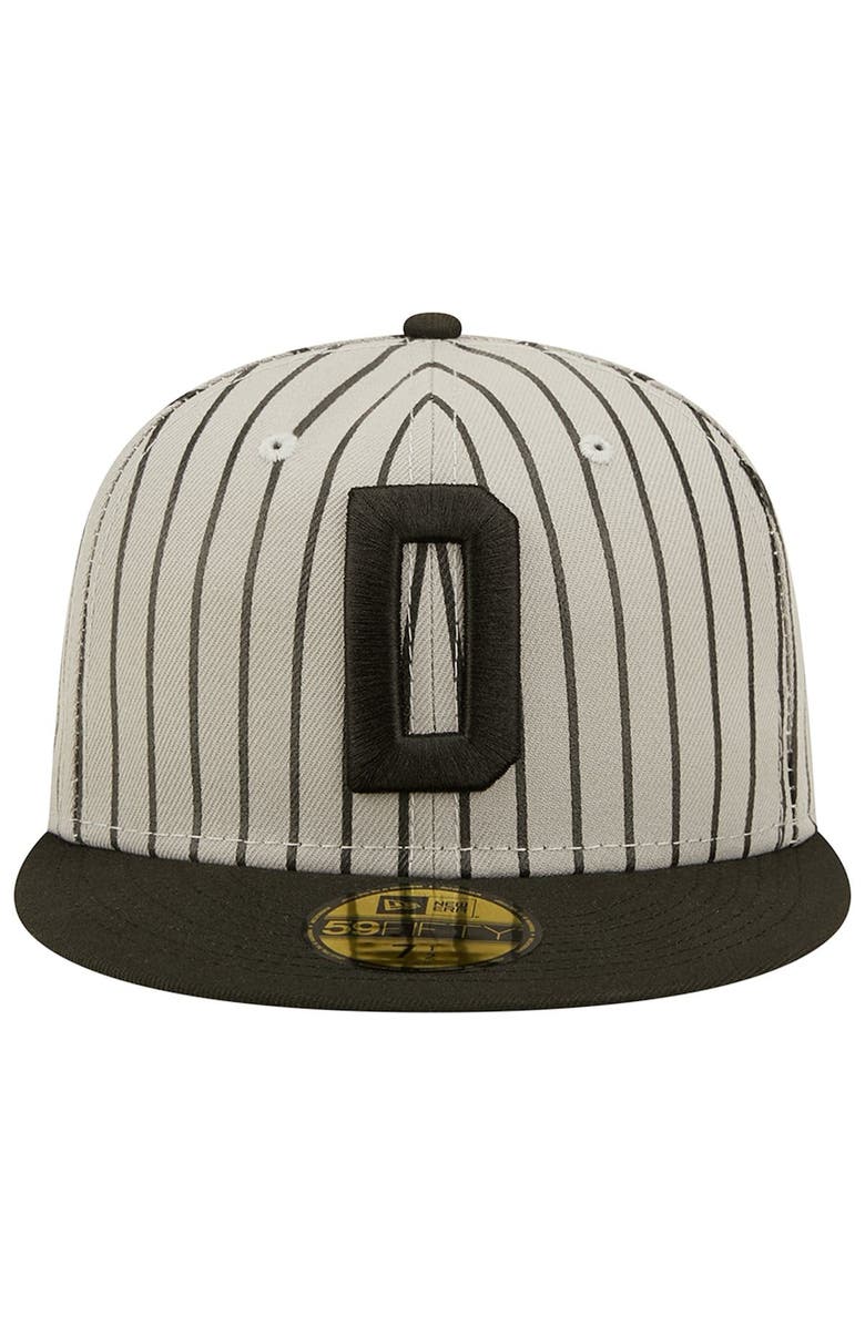 New Era Men's New Era Gray/Black Frisco RoughRiders Theme Night 59FIFTY Fitted Hat, Alternate, color, Gray