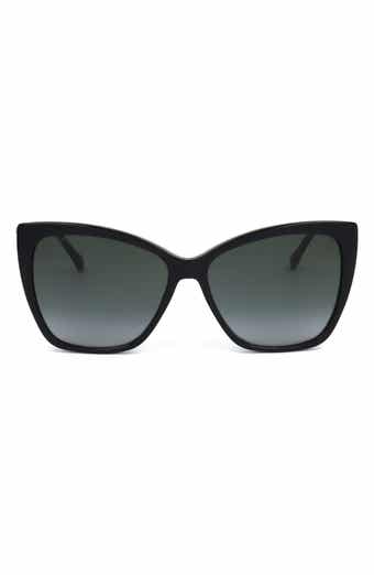 58mm Cat Eye Sunglasses