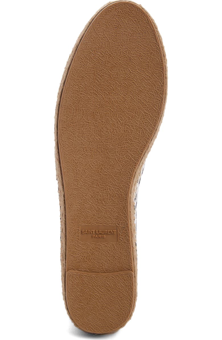 Saint Laurent Monogramme Logo Cheetah Print Espadrille, Alternate, color,