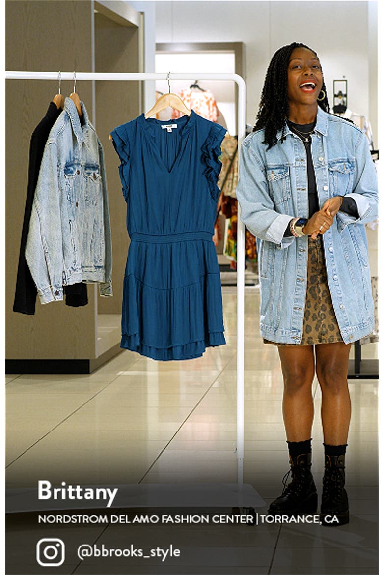 Prairie Dreams Flutter Sleeve Minidress video