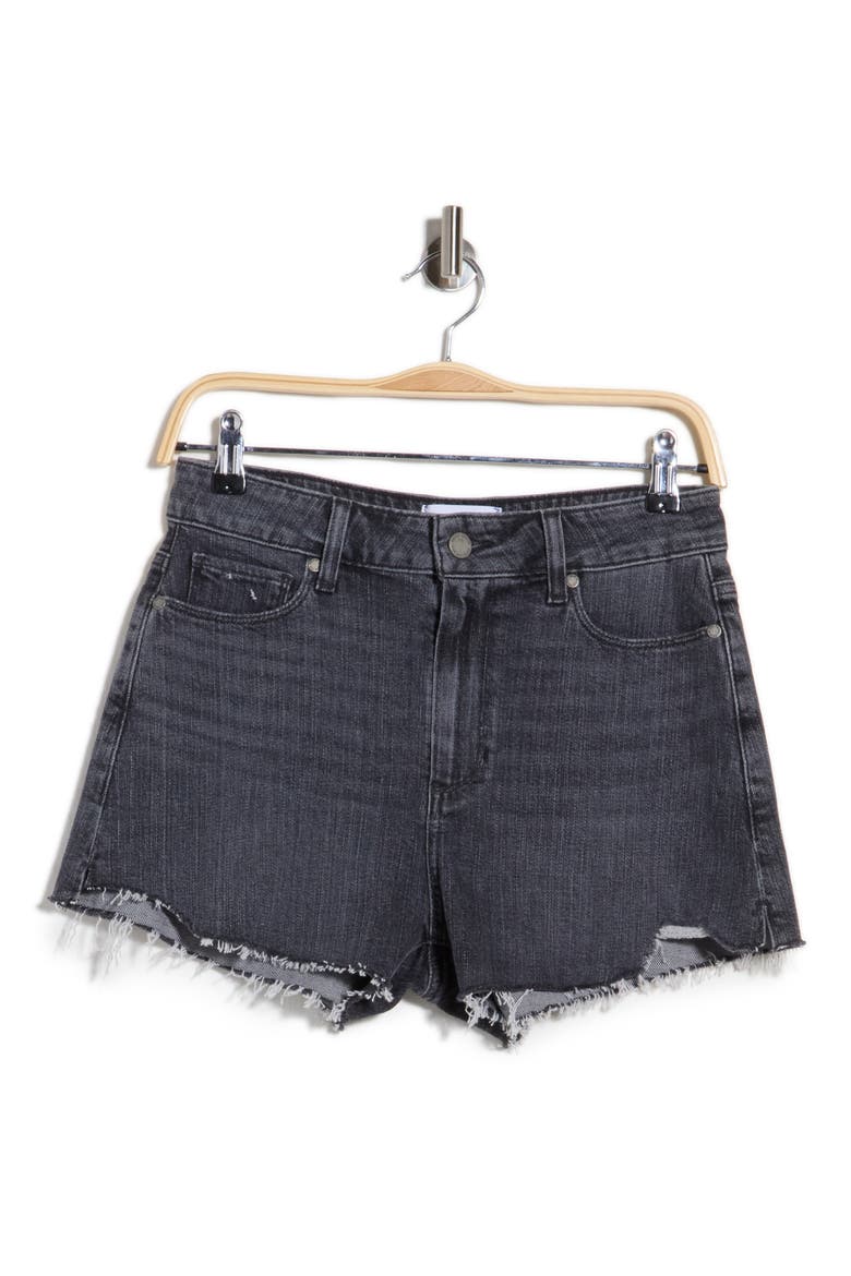 Margot High Waist Cutoff Denim Shorts, Alternate, color, SILVER CITY DESTRUCTED