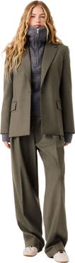 maje Single-breasted suit jacket